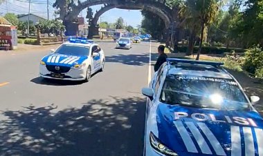 Polresta-Malang-Kota-Kirim-Personel-Satlantas-Terbaik-ke-Bali-Sukseskan-WWF-Ke-10